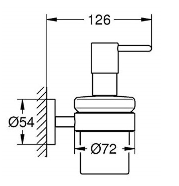 Giá Đựng Xà Phòng Nước Grohe 40448001 Essentials