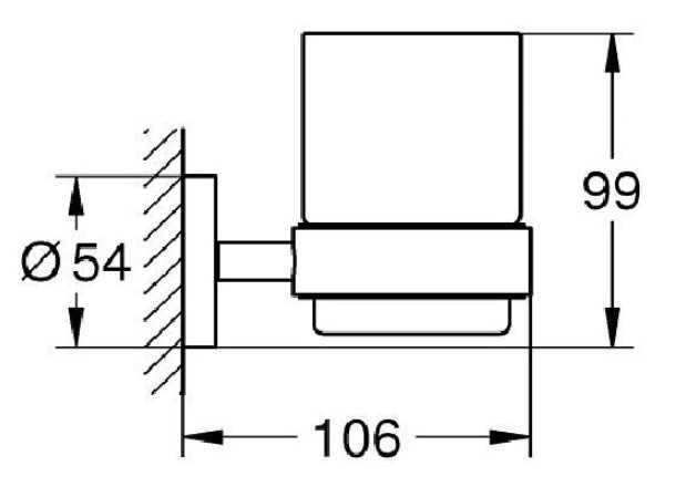 Kệ Ly Grohe 40447001 Essentials