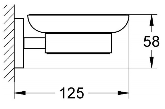 Giá Đựng Xà Bông Grohe 40444001 Essentials
