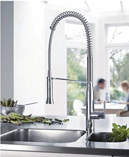 Vòi Bếp Grohe K7 32950000 Nóng Lạnh Rút Dây