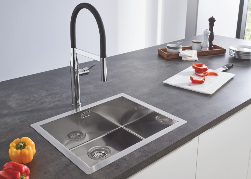 Bồn Rửa Chén Grohe K700 31726SD0 1 Hộc Inox 304 550x450 mm