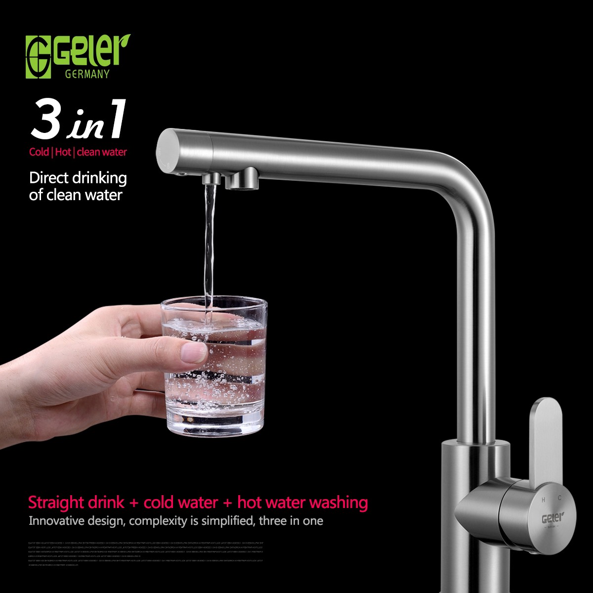 Vòi rửa bát Geler Model: GL-3040