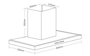 MÁY HÚT MÙI CHỮ T VINGER VG-336T