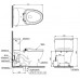 Bồn Cầu Điện Tử TOTO CS767CRW12 (CS767CW12) Nắp Washlet Giấu Dây
