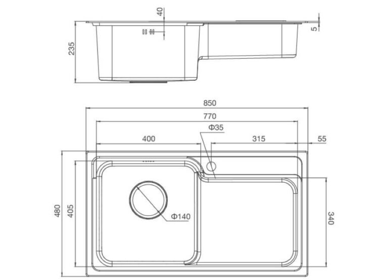 CHẬU MALLOCA MS 1028N