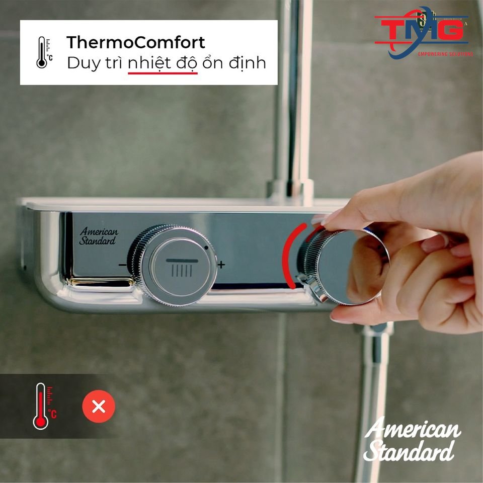 Sen cây tắm cảm biến nhiệt độ American Standard WF-4956