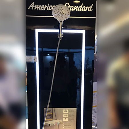 Bộ sen phun mưa cảm biến nhiệt độ American WF-4954