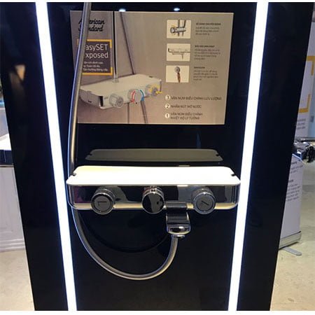 Bộ sen phun mưa cảm biến nhiệt độ American WF-4954