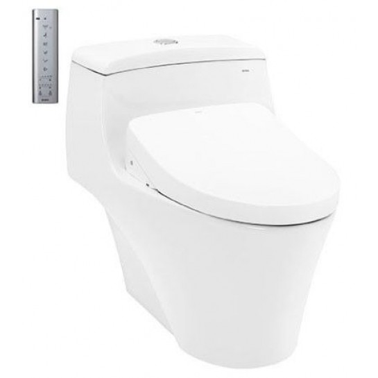 Bồn Cầu Một Khối TOTO MS823CDRW12 Nắp Tự Động Đóng Mở Giấu Dây