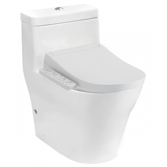 Bàn Cầu Một Khối TOTO CW166RB/TCF33320GAA/T53P100VR Kèm Nắp Điện Tử WASHLET Dòng S2