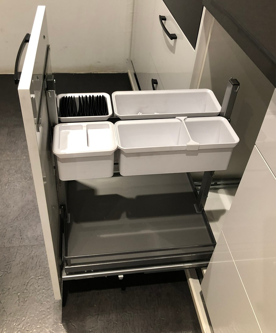 Giá gia vị Kessebohmer Hafele 300mm 545.11.762