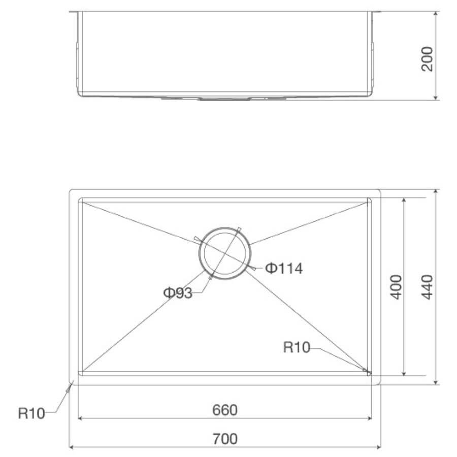 CHẬU MALLOCA MS 6070