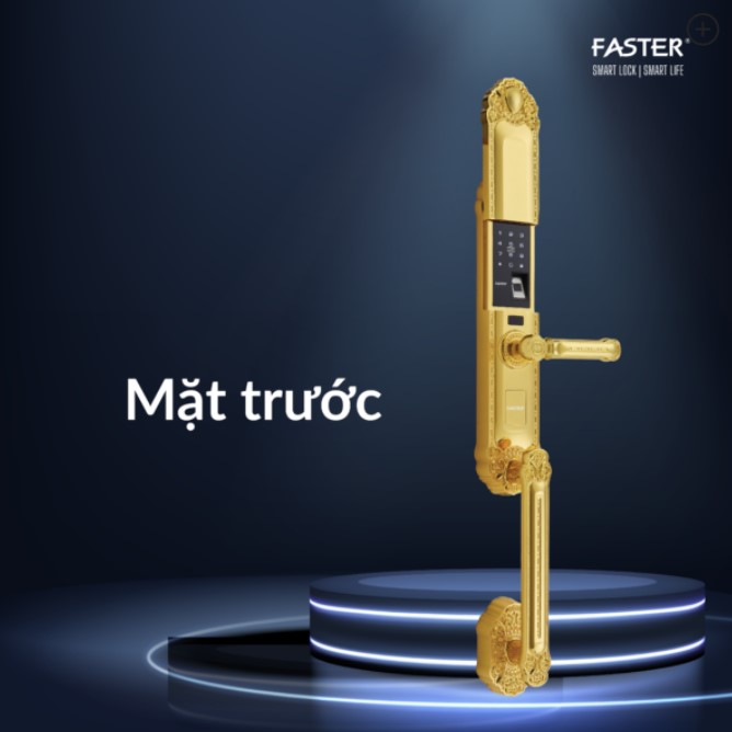 KHÓA CỬA ĐẠI SẢNH FASTER FS039 24K