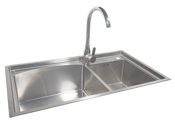 Chậu inox 2 hố GS304-8247HD