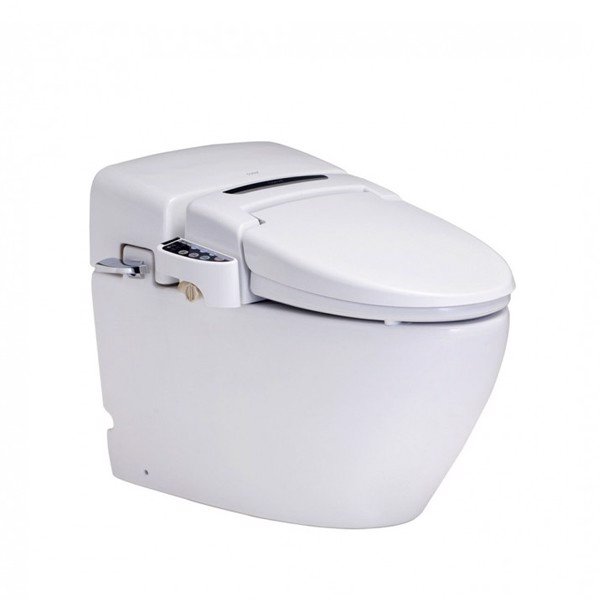 Bồn cầu cảm ứng kèm nắp rửa điện tử Cotto C100317 (CV)