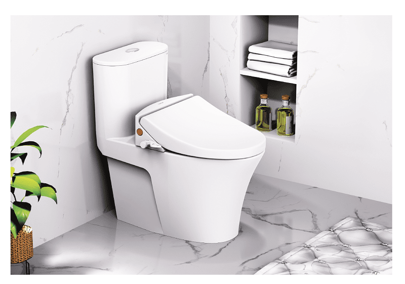Bàn Cầu Một Khối kết hợp nắp cơ - CD1395 - TAF050