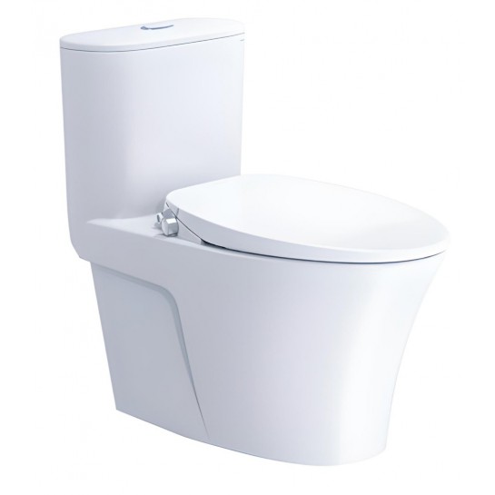 Bàn Cầu Một Khối kết hợp nắp cơ - CD1395 - TAF060