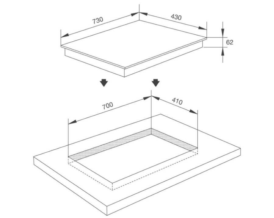 BẾP TỪ MALLOCA MH-732 ER