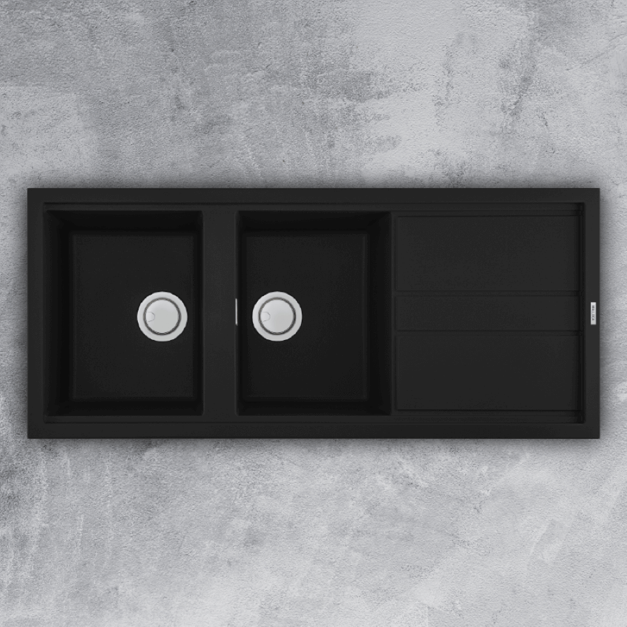 CHẬU ĐÁ MALLOCA NERO K-50040