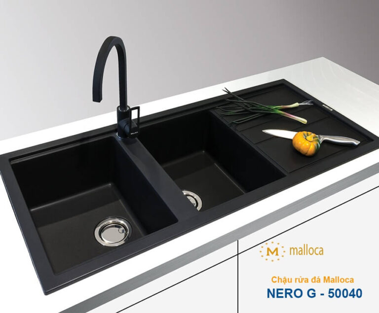 CHẬU ĐÁ MALLOCA NERO K-50040