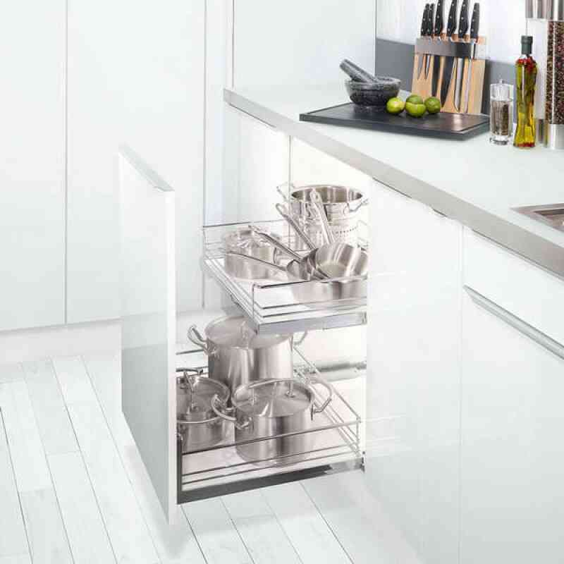 Giá xoong nồi gắn âm Kessebohmer 600mm 540.24.507