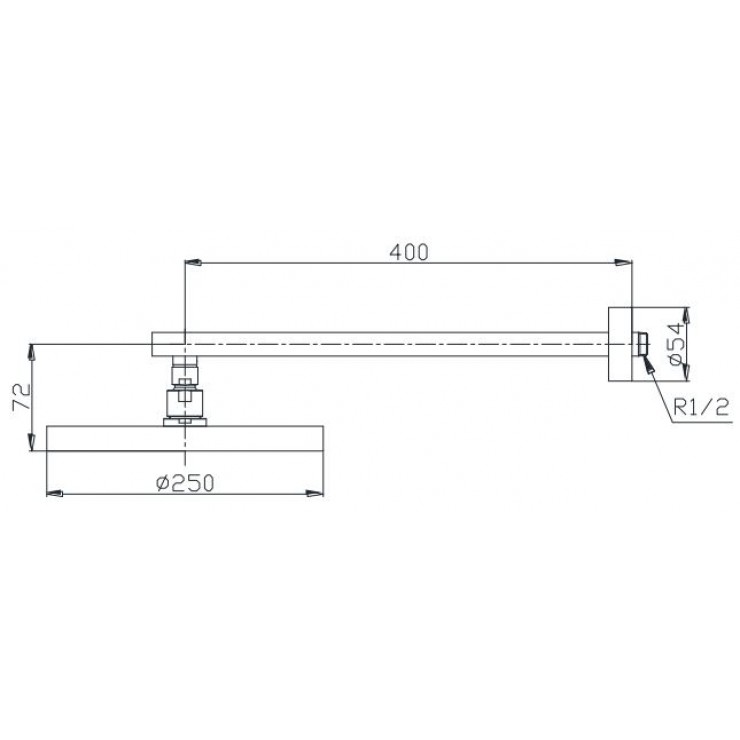 Bát sen gắn tường TOTO TX488SZ Tròn 250 mm