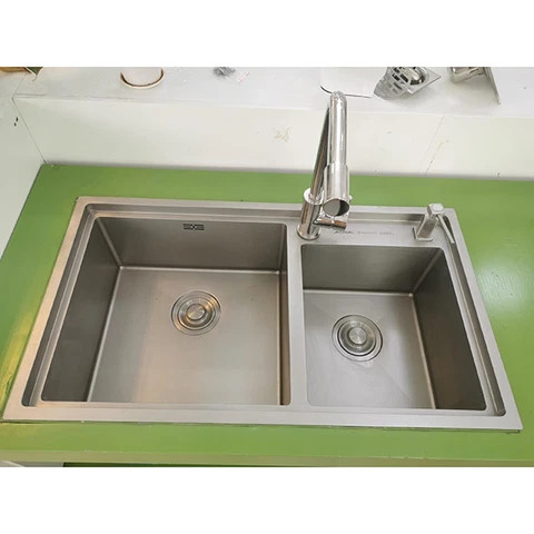 Chậu rửa bát inox 304 nano Moonoah MN-8146N