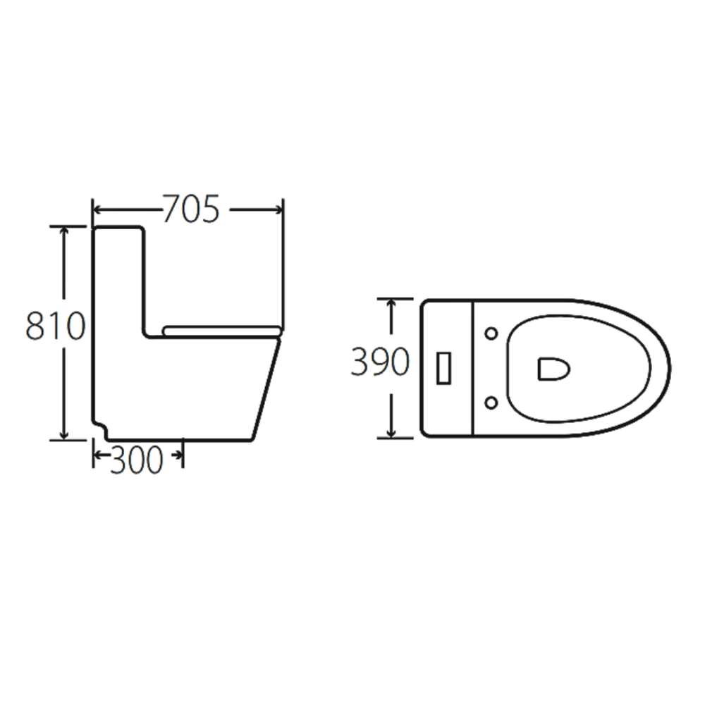 Bồn cầu liền khối H-BC226