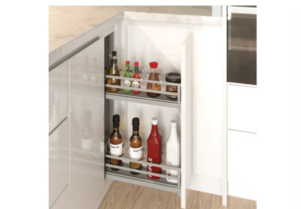GIÁ CHAI LỌ OMERO 150 HAFELE 200MM PHIÊN BẢN TRÁI 549.20.891