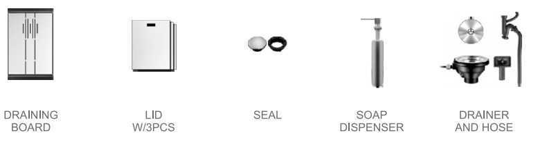 Chậu rửa bát Geler GL-8243E