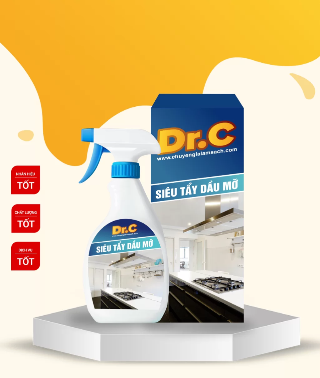 Siêu Tẩy Dầu Mỡ 500ml- TẨY DẦU MỠ TRÊN LƯỚI LỌC MÁY HÚT MÙI, KIỀNG BẾP GA, BẾP TỪ ...