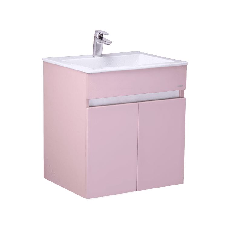 Bộ Tủ Lavabo Caesar LF5017/EH05017APV Màu Hồng