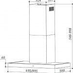 Máy hút mùi kính EUH03190 Eurogold