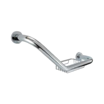 Tay vịn có giá đựng xà phòng HAFELE 980.64.422