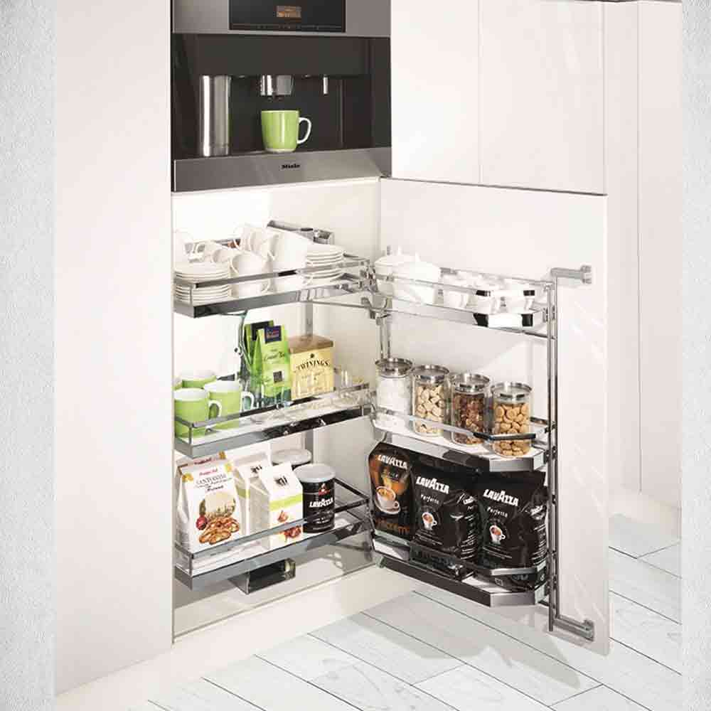 Tủ Đồ Khô 3 Tầng Cửa 600mm Hafele Tandem II 545.94.650