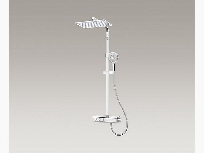 Bộ Sen Cây 3 Chiều Cảm Biến Nhiệt Kèm Đầu Sen Đơn Chức Năng K-23860T-9-CP