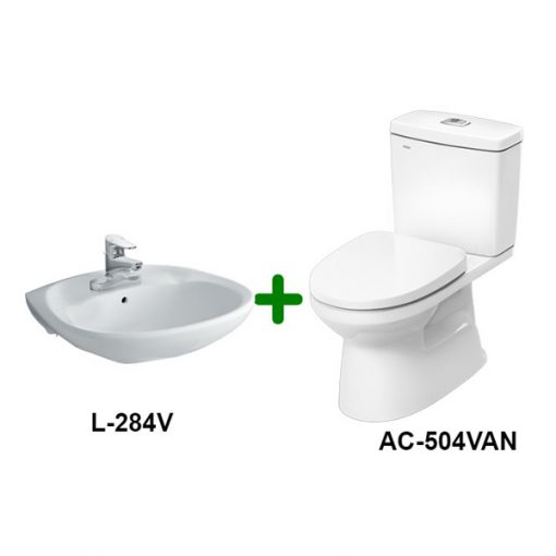 Combo thiết bị vệ sinh Inax AC-504VAN+L-284V