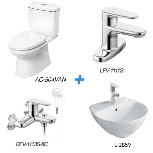 Combo AC-504VAN＋L-285V+LFV-1111S+BFV-1113S-8C