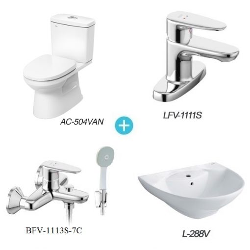 Combo AC-504VAN＋L-288V+LFV-1111S+BFV-1113S-7C