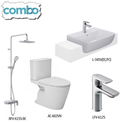 Combo AC-602VN + L-345V(EC/FC)+ LFV-612S + BFV-615S-8C