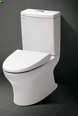 Bồn cầu Inax AC-907VN 2 khối xả nhấn