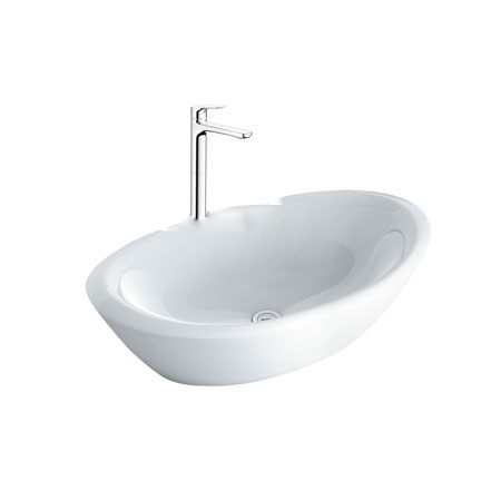 Chậu lavabo kèm vòi rửa Inax AL-465V+LFV-1402SH