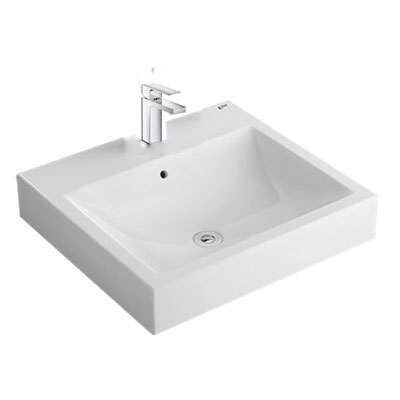 Chậu lavabo kèm vòi rửa Inax AL-536V+LFV-402S
