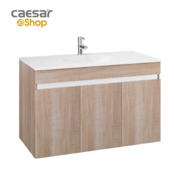 Bộ Tủ Lavabo Caesar LF5028/EH15028AW7V Treo Tường 1000x500mm