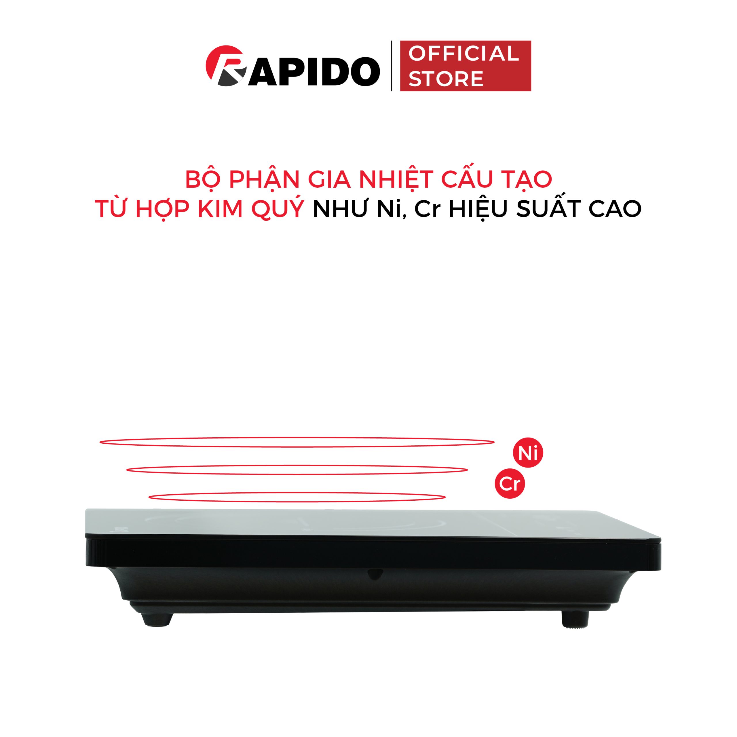 Bếp hồng ngoại đơn Rapido RC2000ES