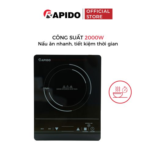 Bếp hồng ngoại đơn Rapido RC2000ES