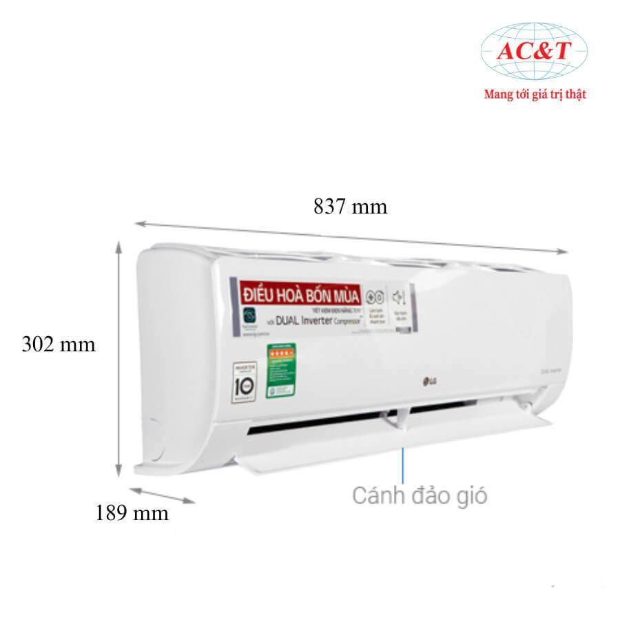 Điều hòa LG DUALCOOL™Inverter 2 chiều 12.000 BTU (1.5HP)|B13END1