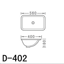 Chậu rửa mặt lavabo Moonoah MN-D402