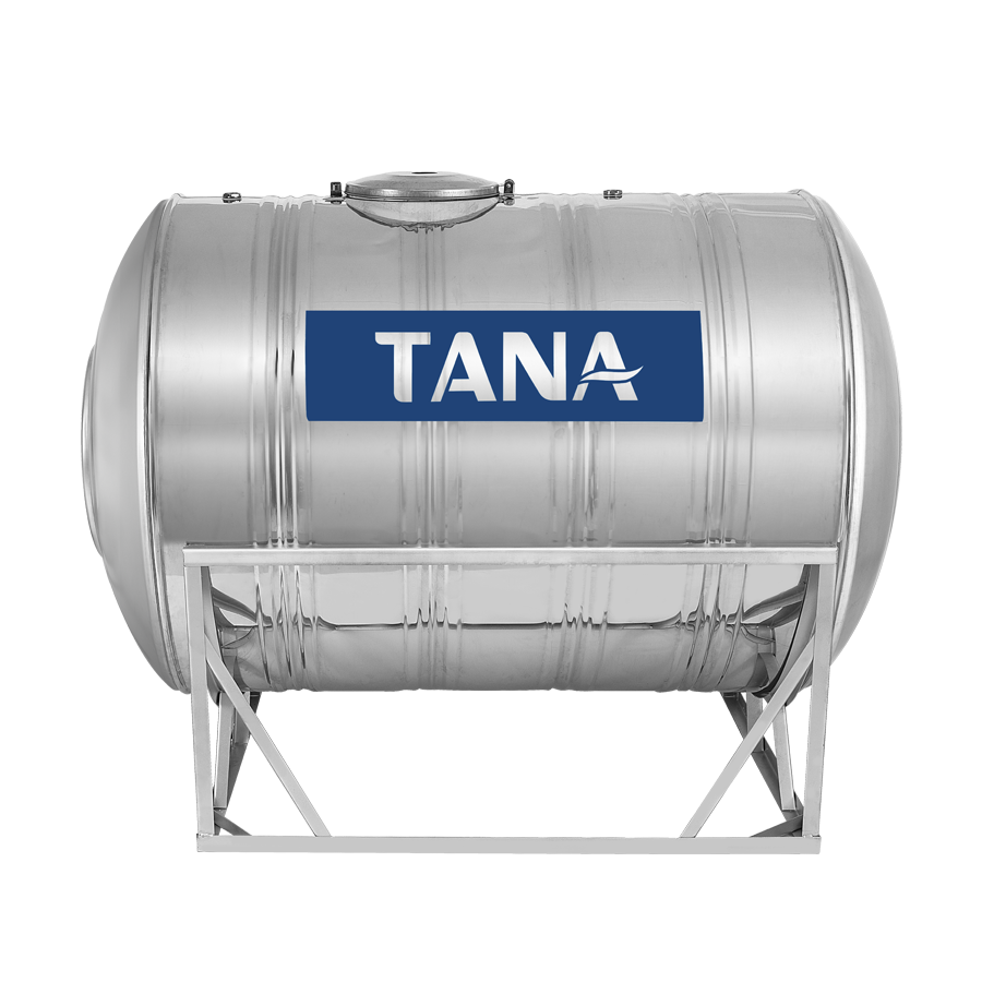 Bồn nước inox tân á 700l ngang đường kính 760