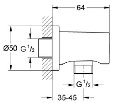 Đầu ra nước Grohe 27057GL0